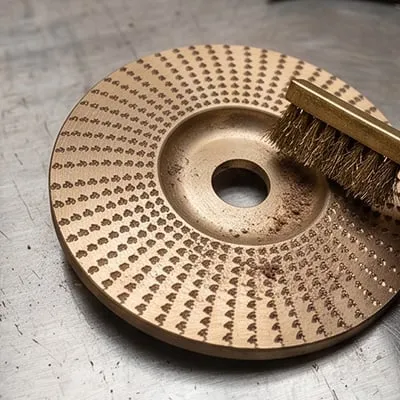 Customer photo of the polishing pad