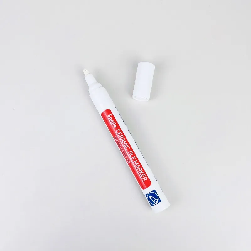 Anti-mould and waterproof joint pen for ceramic tiles - White