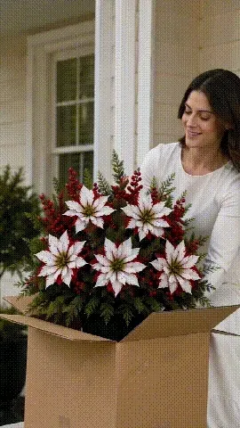 Lifelike artificial morning glory flowers for home and garden decorating