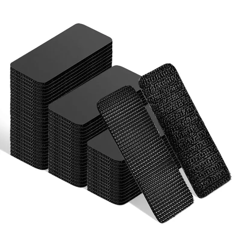 Heavy Duty Hook and Loop Strips - 10 pcs