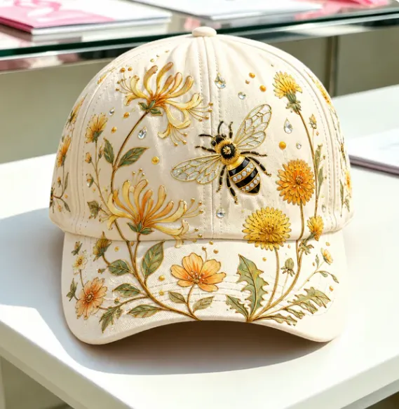 Garden Morning Cap (2026 Limited Edition) - Honeybee Wildflower / One Size Fits Most