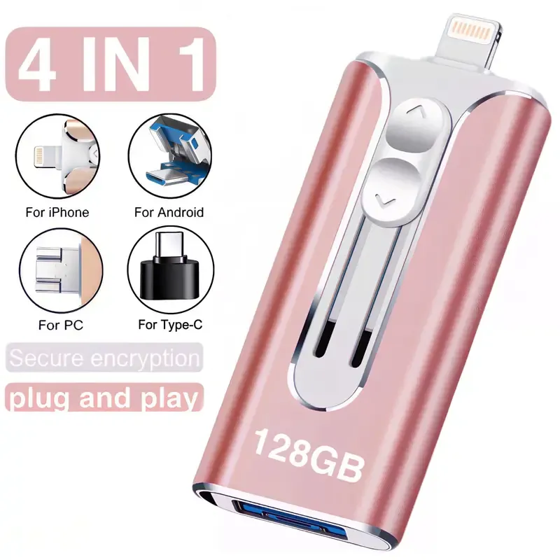 2TB USB drive at rock-bottom prices - （Limit edition color）Pink / 32GB